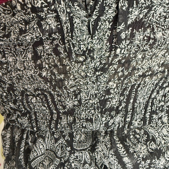 Shop Neighbor Black Smocked Tiered Halter Midi Dress - Picture 7 of 10